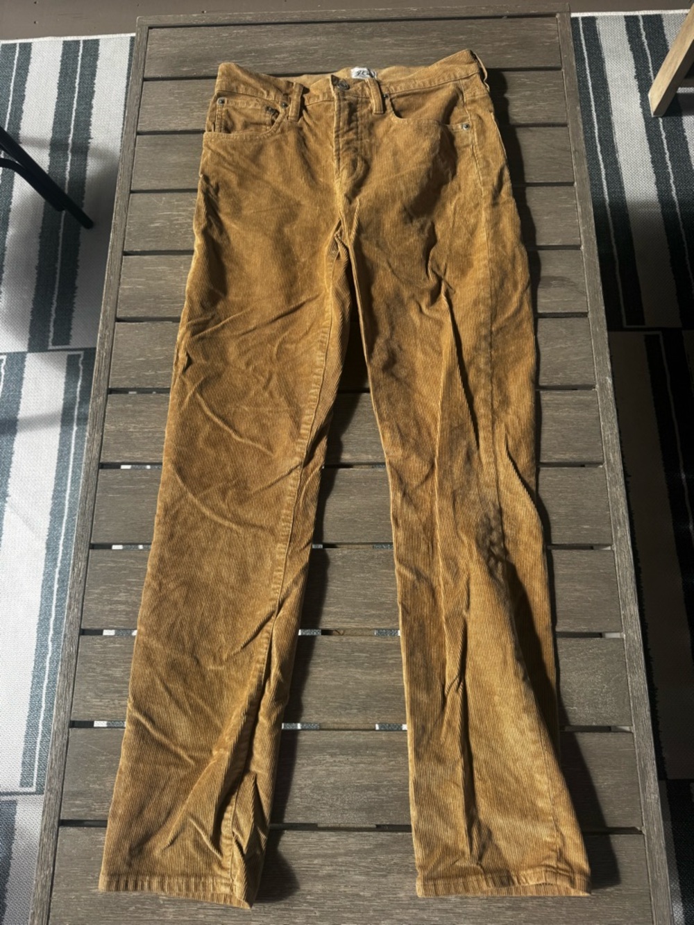J. Crew Women's Corduroy Pants in Tan -size 27 Tall